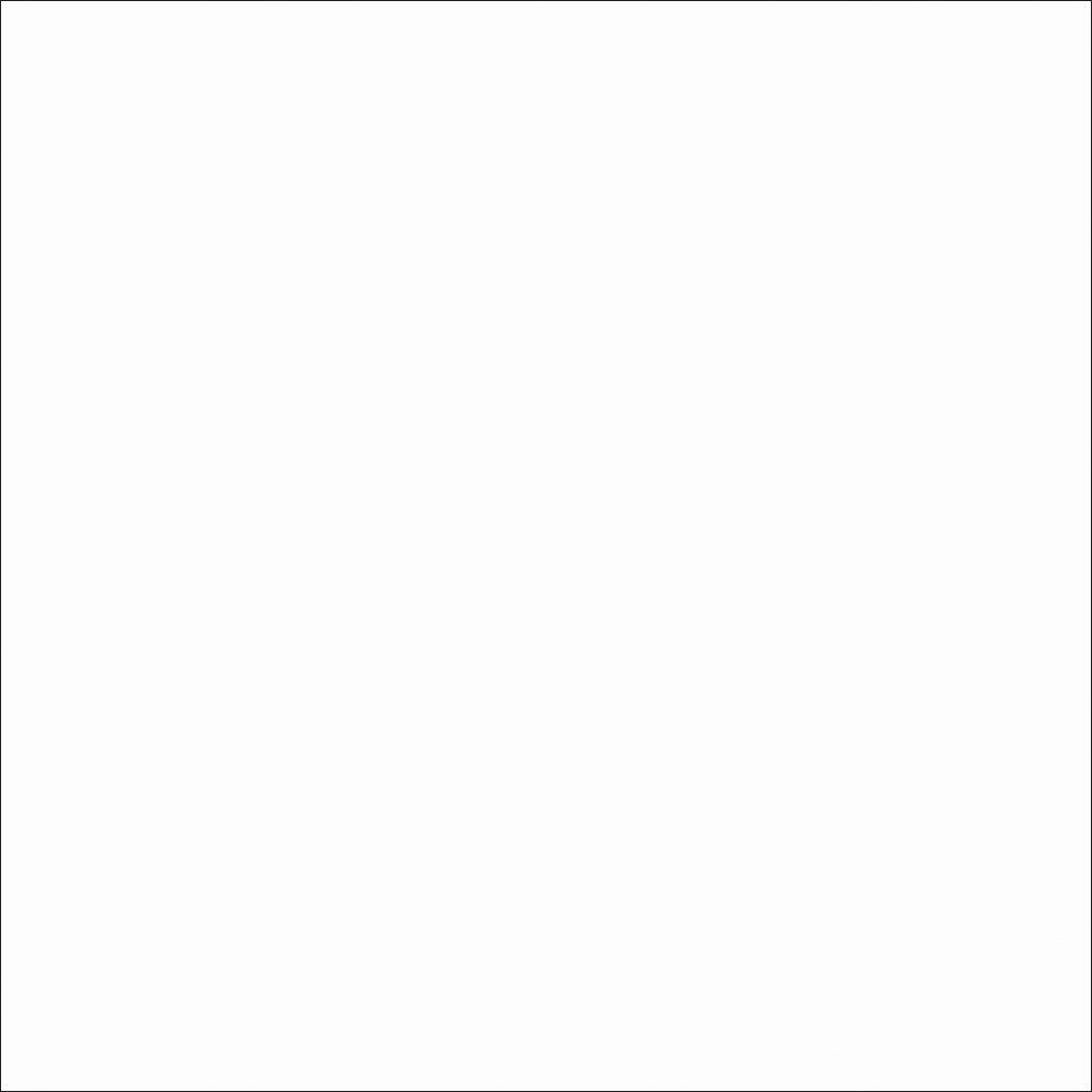 Glossy White  - One sided 4' x 9' 3/4"